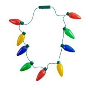 Light-Up Christmas Light Necklace offers at $5.99 in Kohl's