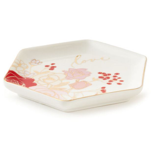 Love Roses Ceramic Trinket Dish deals at $12.99