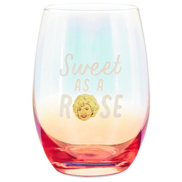 Rose The Golden Girls Stemless Wine Glass, 16 o… deals at $14.99