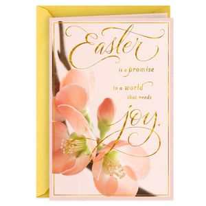 A Promise of Joy Easter Card offers at $2 in Hallmark