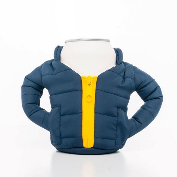 Puffin Navy Puffy Jacket Can and Bottle Cooler deals at $4.95