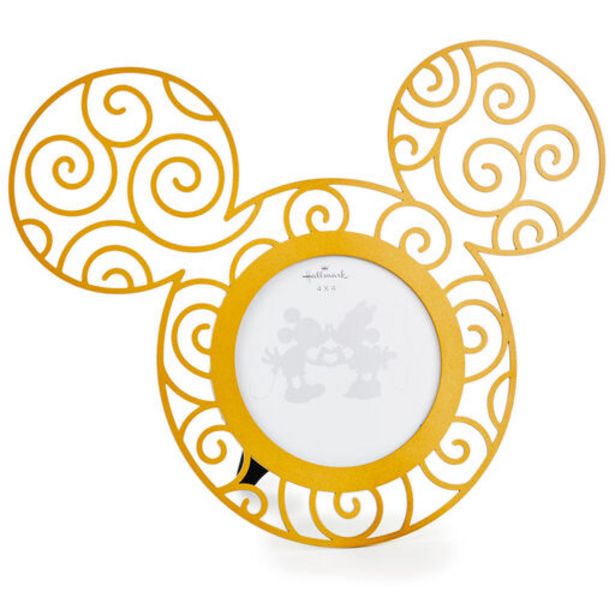 Disney Mickey Mouse Ears Metal Picture Frame, 4… deals at $26.99
