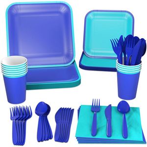 Color Pop 96-Piece Tableware Basics Party Kit, … offers at $24.99 in Hallmark