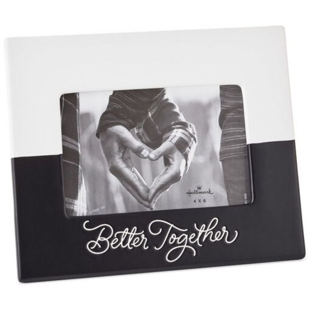 Better Together Ceramic Picture Frame, 4x6 deals at $19.99