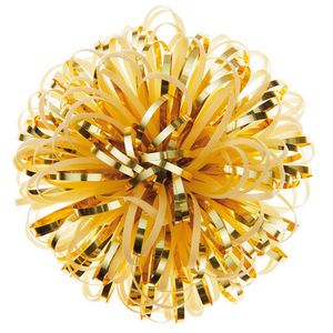 5" Ivory and Metallic Gold Looped Pom-Pom Gift … offers at $3.99 in Hallmark