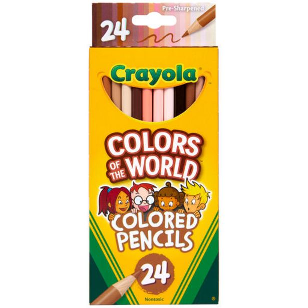 Crayola Colors of the World Colored Pencils, 24… deals at $5.99