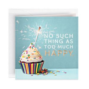No Such Thing As Too Much Happy Cupcake Birthda… offers at $5.99 in Hallmark