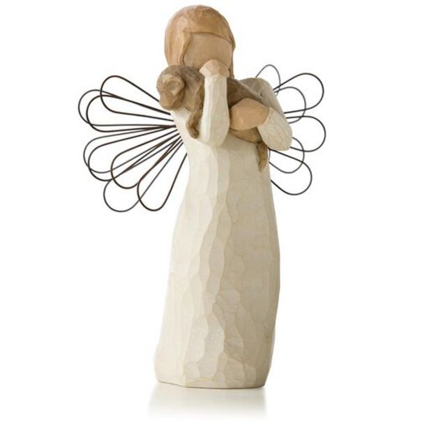 Willow Tree® Angel of Friendship Animal Lover F… deals at $29.99