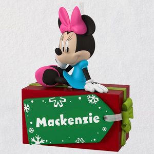Disney Minnie Mouse Christmas Present Personali… offers at $25.99 in Hallmark