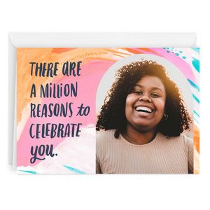 Personalized Million Reasons Birthday Photo Car… offers at $4.99 in Hallmark