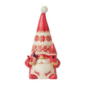 Jim Shore Nordic Gnome With Cardinal Figurine, … offers at $37.99 in Hallmark