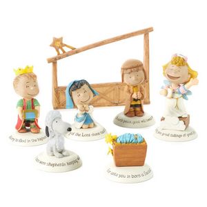 Glad Tidings Peanuts® Nativity Set offers at $49.95 in Hallmark