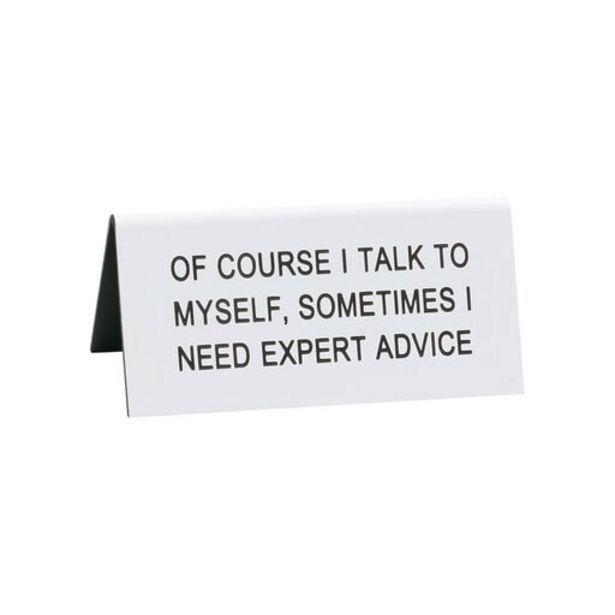 Talk to Myself for Expert Advice Desk Quote Sig… deals at $6.99