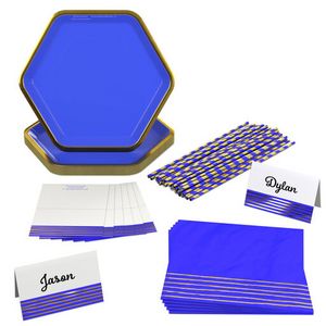 Color Pop 60-Piece Tableware Premium Party Kit,… offers at $24.99 in Hallmark