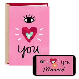 I Heart You Video Greeting Love Card offers at $5.99 in Hallmark