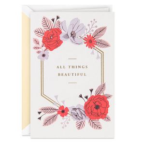 All Things Beautiful Valentine's Day Card offers at $5.99 in Hallmark
