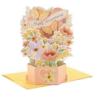 Butterfly Bouquet Musical 3D Pop-Up Anniversary… offers at $9.99 in Hallmark