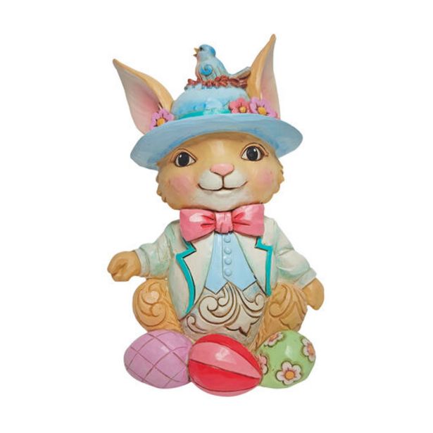 Jim Shore Pint-Sized Bunny With Eggs Figurine, … deals at $29.99