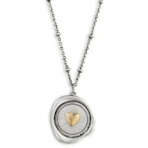 Heart Charm Dear You My Love Necklace, 17.5" offers at $19.99 in Hallmark