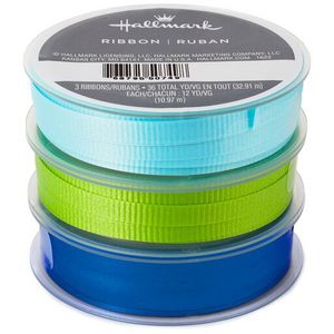 Aqua/Bright Green/Royal Blue 3-Pack Curling Rib… offers at $2.99 in 