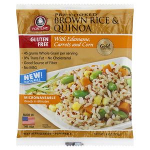 Fortune Brown Rice &amp; Quinoa, Pre-Cooked, with Edamame, Carrots and Corn offers at $2.59 in Raley's