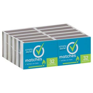 Simply Done Matches offers at $1.29 in Raley's
