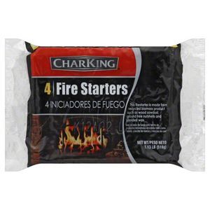 CharKing Fire Starters offers at $2.99 in Raley's