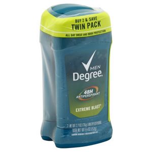 Degree Deodorant, Antiperspirant, Extreme Blast, Twin Pack 2-2.7 OZ offers at $7.99 in Raley's