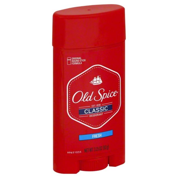Old Spice Deodorant, Original Round Stick Formula, Fresh deals at $4.99