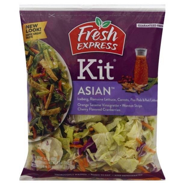 Fresh Express Salad Kit, Asian deals at $3.98