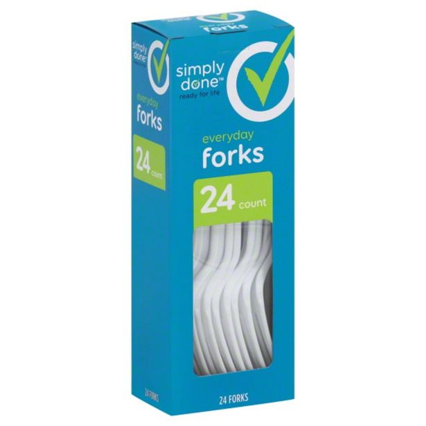 Simply Done Forks, Everyday deals at $0.99