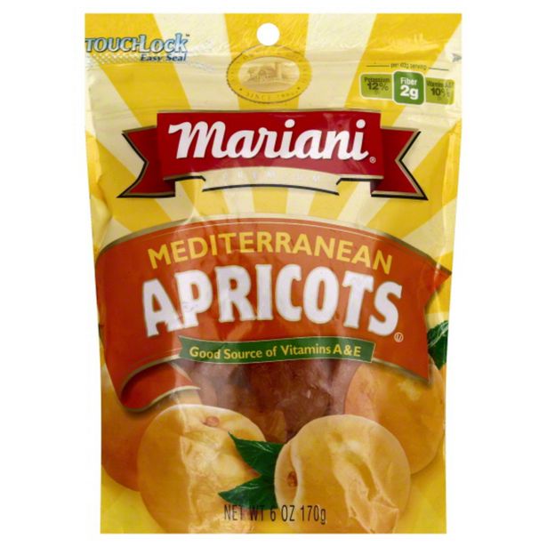 Mariani Apricots, Mediterranean deals at $2.69