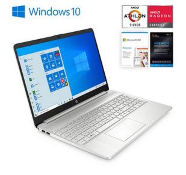 15" Laptop 4 GB Athlon Silver w/ Total Defense Internet Security v11 & Microsoft 365- Personal Edition offers at $112.99 in Aaron's