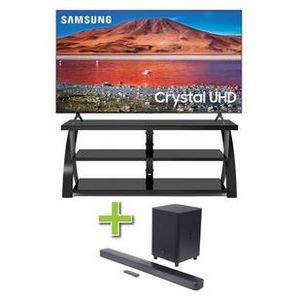 55" Samsung TV w/ Soundbar & TV Stand offers at $152.98 in 