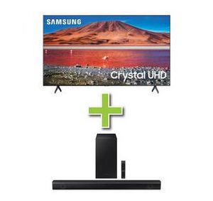 75" Samsung 4K Ultra HD Smart TV & Samsung Soundbar offers at $111.99 in Aaron's