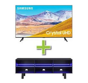 65" Samsung TV & 65" TV Stand offers at $105.99 in Aaron's