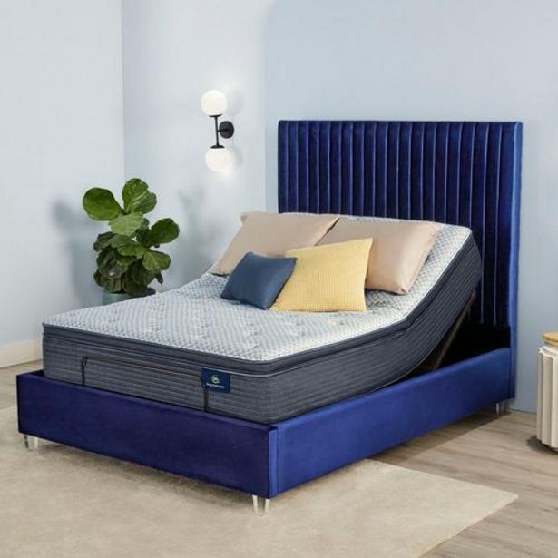 12" Serene Sky Pillow Top Plush Mattress w/Adjustable Base & Protector  offers at $111.6 in Aaron's