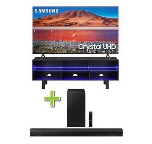 65" Samsung TV w/ Soundbar & TV Stand offers at $129.99 in Aaron's