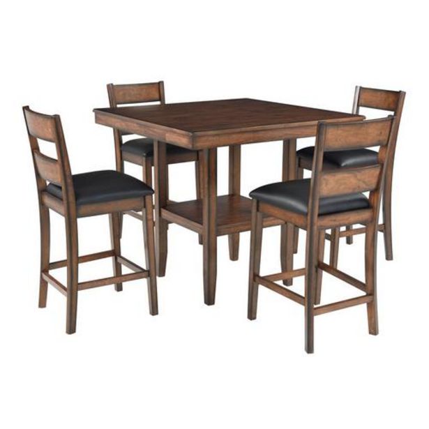 5 - Piece Cameron Counter Height Dining Room Set offers at $84.6 in Aaron's