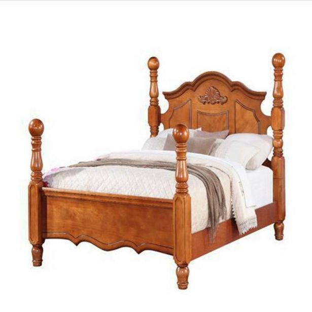7-Piece Bryant Queen Bed Only w/ Corsicana Pillow Top Plush Mattress deals at $128.98