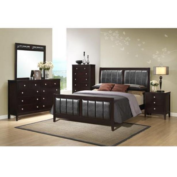 11-Piece Lawrence Queen Bedroom Set w/ Woodhaven Pillow Top Plush Mattress deals at $135.98