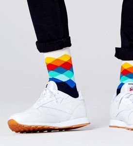 Faded Diamond Sock offers at $16 in Happy Socks
