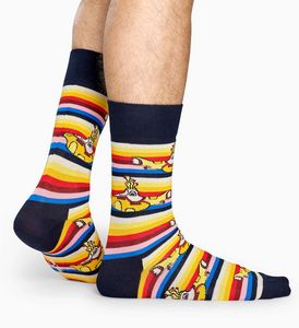 Beatles All On Board Sock offers at $18 in Happy Socks