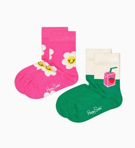 Kids 2-Pack Smiley Daisy Sock offers at $14 in Happy Socks