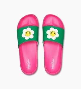 Pool Slider Smiley Daisy offers at $38 in Happy Socks