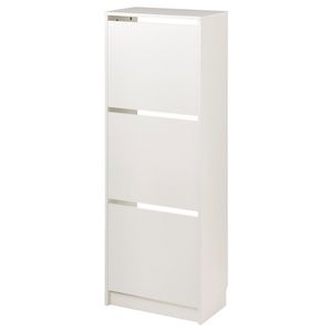 Shoe cabinet with 3 compartments offers at $69.99 in Ikea