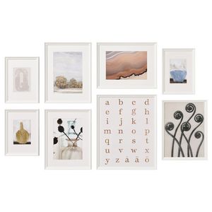 Frame with poster, set of 8 offers at $54.99 in Ikea