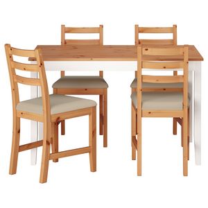 Table and 4 chairs offers at $339 in Ikea