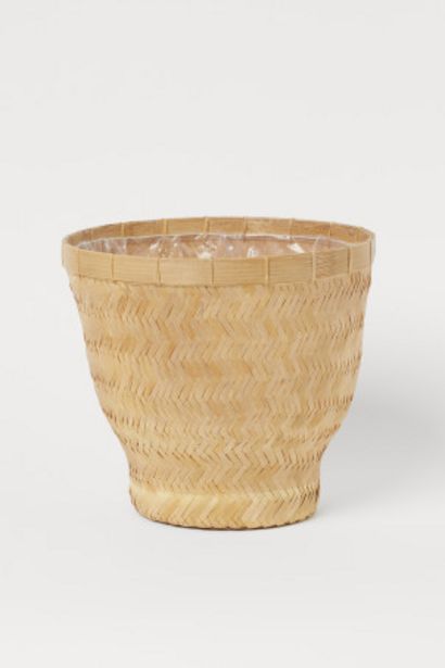 Bamboo Plant Pot offers at $14.99 in H&M