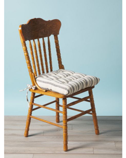 4pk 18x18 Striped Chair Pads offers at $15 in Home Goods